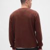 T-Shirt mit Rundhalsausschnitt und Waffelmuster T-Shirt mit Rundhalsausschnitt und Waffelmuster