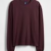 T-Shirt mit Rundhalsausschnitt und Waffelmuster T-Shirt mit Rundhalsausschnitt und Waffelmuster
