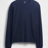 T-Shirt mit Rundhalsausschnitt und Waffelmuster T-Shirt mit Rundhalsausschnitt und Waffelmuster