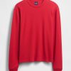 T-Shirt mit Rundhalsausschnitt und Waffelmuster T-Shirt mit Rundhalsausschnitt und Waffelmuster
