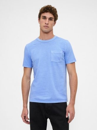 T-Shirt mit Tasche aus Bio-Baumwolle