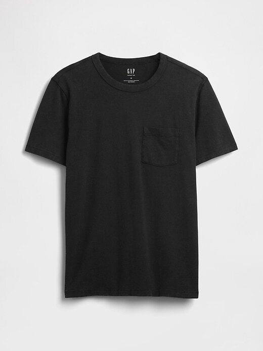 T-Shirt mit Tasche aus Bio-Baumwolle T-Shirt mit Tasche aus Bio-Baumwolle