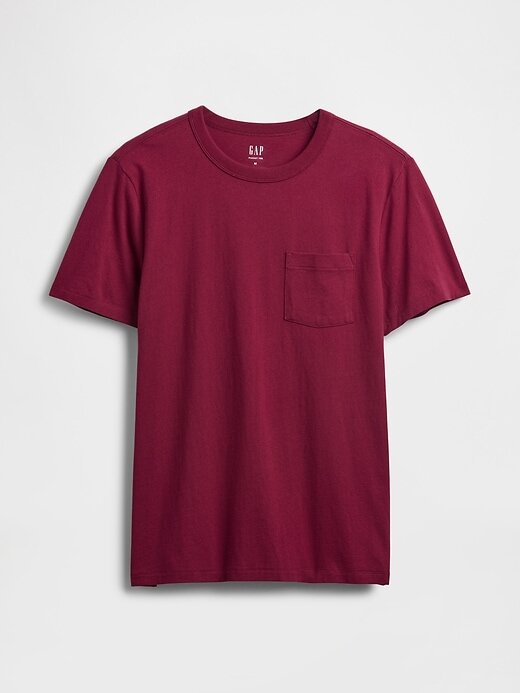T-Shirt mit Tasche aus Bio-Baumwolle T-Shirt mit Tasche aus Bio-Baumwolle