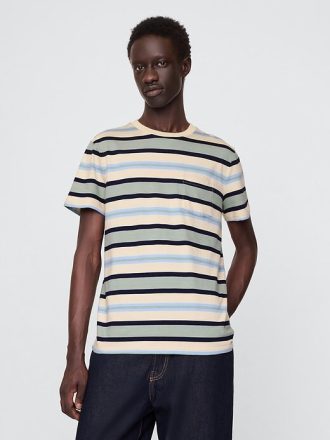 T-Shirt mit Tasche aus Bio-Baumwolle für Erwachsene