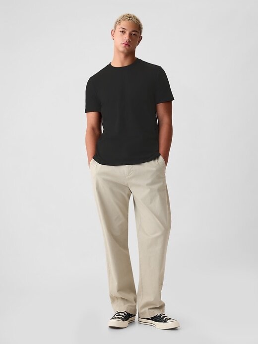 T-Shirt mit Tasche aus Bio-Baumwolle für Erwachsene T-Shirt mit Tasche aus Bio-Baumwolle für Erwachsene