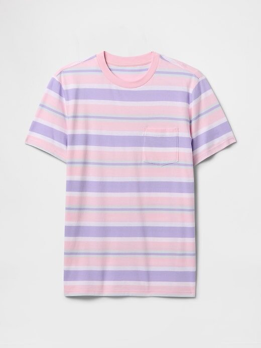 T-Shirt mit Tasche aus Bio-Baumwolle für Erwachsene T-Shirt mit Tasche aus Bio-Baumwolle für Erwachsene