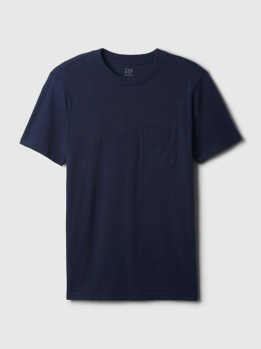 T-Shirt mit Tasche aus Bio-Baumwolle für Erwachsene T-Shirt mit Tasche aus Bio-Baumwolle für Erwachsene