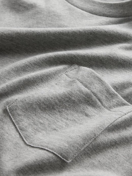 T-Shirt mit Tasche aus Bio-Baumwolle für Erwachsene T-Shirt mit Tasche aus Bio-Baumwolle für Erwachsene
