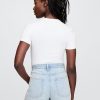 T-Shirt-String-Body aus eng gestricktem Jersey
