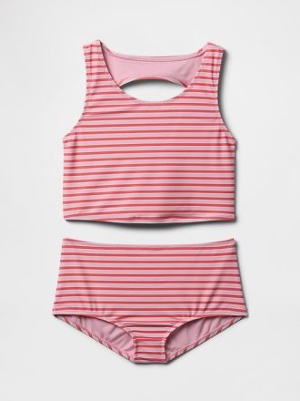Tankini-Badeanzug mit Cut-Outs für Kinder