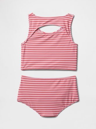 Tankini-Badeanzug mit Cut-Outs für Kinder