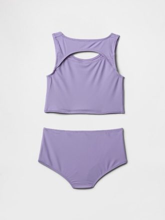 Tankini-Badeanzug mit Cut-Outs für Kinder