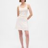 Tanktop aus Pointelle-Baumwolle, 100 % Tanktop aus Pointelle-Baumwolle, 100 %