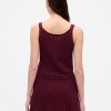 Tanktop aus Pointelle-Baumwolle, 100 % Tanktop aus Pointelle-Baumwolle, 100 %