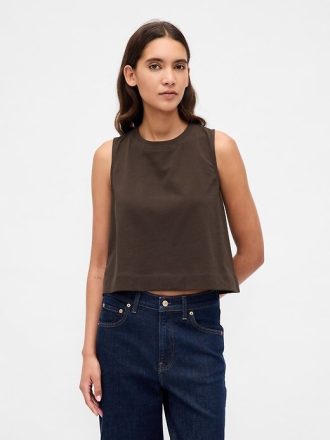 Tanktop aus schwerer Bio-Baumwolle