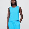Tanktop aus ultraweichem Denim-Shell Tanktop aus ultraweichem Denim-Shell