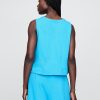 Tanktop aus ultraweichem Denim-Shell Tanktop aus ultraweichem Denim-Shell