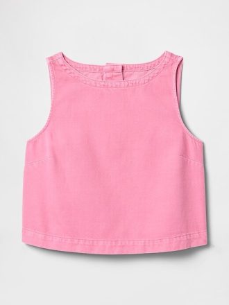 Tanktop aus ultraweichem Denim-Shell