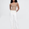 Tanktop mit geripptem U-Ausschnitt Tanktop mit geripptem U-Ausschnitt
