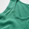 Tanktop mit geripptem U-Ausschnitt Tanktop mit geripptem U-Ausschnitt