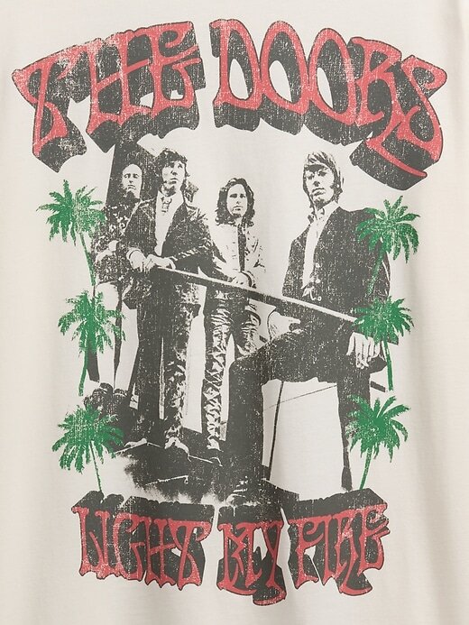 The Doors – Entspanntes Grafik-T-Shirt The Doors – Entspanntes Grafik-T-Shirt