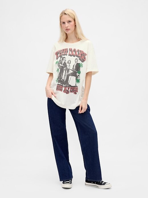 The Doors – Entspanntes Grafik-T-Shirt The Doors – Entspanntes Grafik-T-Shirt