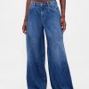Tief sitzende, extraweite Jeans Tief sitzende, extraweite Jeans