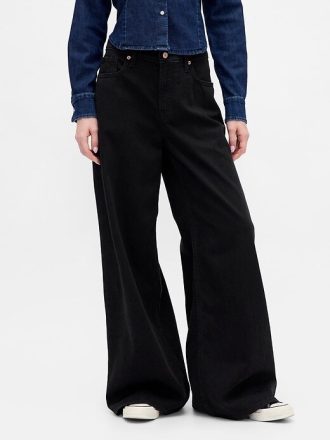 Tief sitzende, ultraweiche, extraweite Jeans