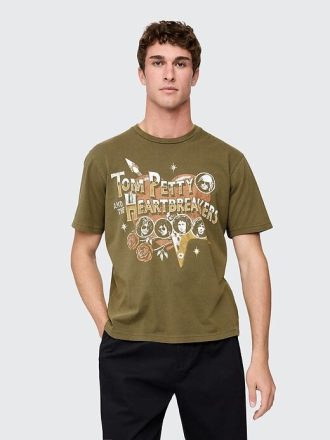 Tom Petty And The Heartbreakers – Lässiges Grafik-T-Shirt