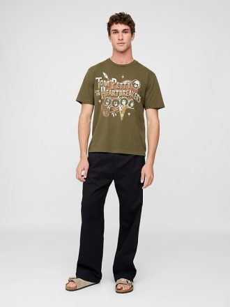 Tom Petty And The Heartbreakers – Lässiges Grafik-T-Shirt