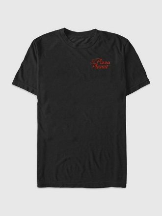 Toy Story Pizza Planet T-Shirt mit bestickter Grafik