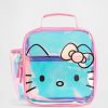 Transparente Lunchtasche für Kinder mit Hello Kitty-Motiv Transparente Lunchtasche für Kinder mit Hello Kitty-Motiv