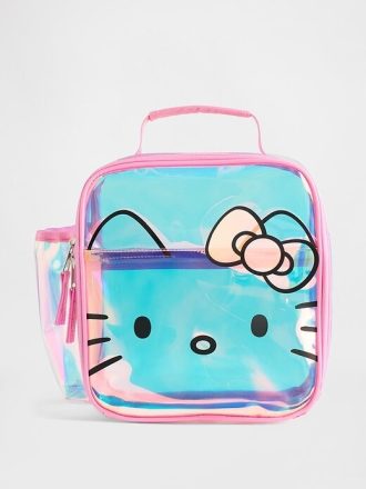 Transparente Lunchtasche für Kinder mit Hello Kitty-Motiv