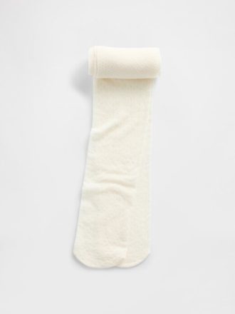 Transparente Pointelle-Strumpfhose für Kinder