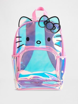 Transparenter Hello Kitty-Rucksack für Kinder