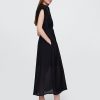 Transparentes Midi-Hemdkleid