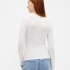 Transparentes, modernes Ripp-T-Shirt Transparentes, modernes Ripp-T-Shirt