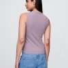 Transparentes, modernes Rippen-Tanktop