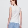 Transparentes, modernes Rippen-Tanktop