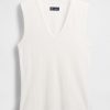 Transparentes, modernes Rippen-Tanktop