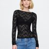 Transparentes Spitzentop Transparentes Spitzentop
