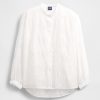 Transparentes Voile-Blumenhemd Transparentes Voile-Blumenhemd