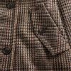 Trenchcoat aus Wollmischung mit Fischgrätenmuster Trenchcoat aus Wollmischung mit Fischgrätenmuster