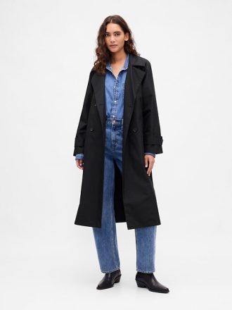 Trenchcoat mit Symbol
