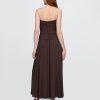 Trägerloses Maxikleid