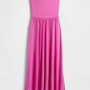 Trägerloses Maxikleid
