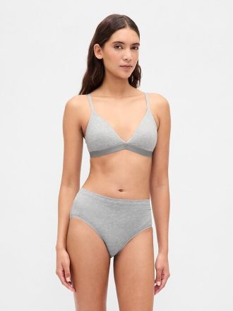 Triangel-BH aus Bio-Stretch-Baumwolle