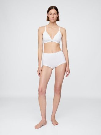 Triangel-BH aus Bio-Stretch-Baumwolle