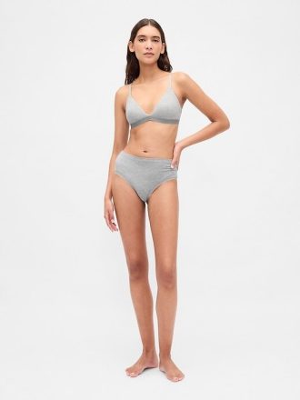 Triangel-BH aus Bio-Stretch-Baumwolle