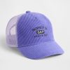 Trucker-Mütze aus Cord mit Logo für Kinder Trucker-Mütze aus Cord mit Logo für Kinder